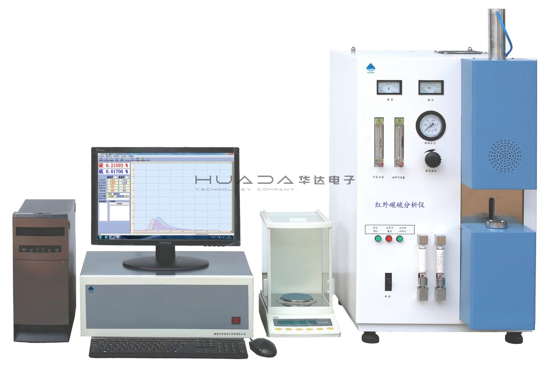HNTL-8B高频红外碳硫分析仪 HNTL-8B高频红外碳硫分析仪
